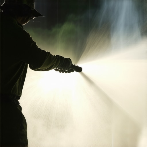 Power washer with eco-friendly cleaning solutions and adjustable nozzle