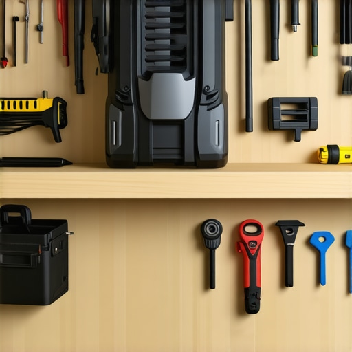 Power washing equipment with attachments and maintenance tools ready for use.