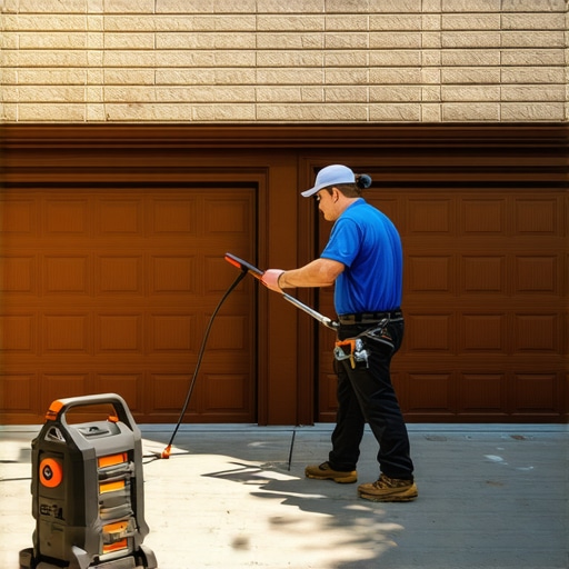 Why Most Garage Door Repair Pros Tell You to Put the Pressure Washer Away