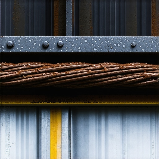 Why Rinsing Commercial Garage Door Tracks Triggers an Immediate Cable Replacement